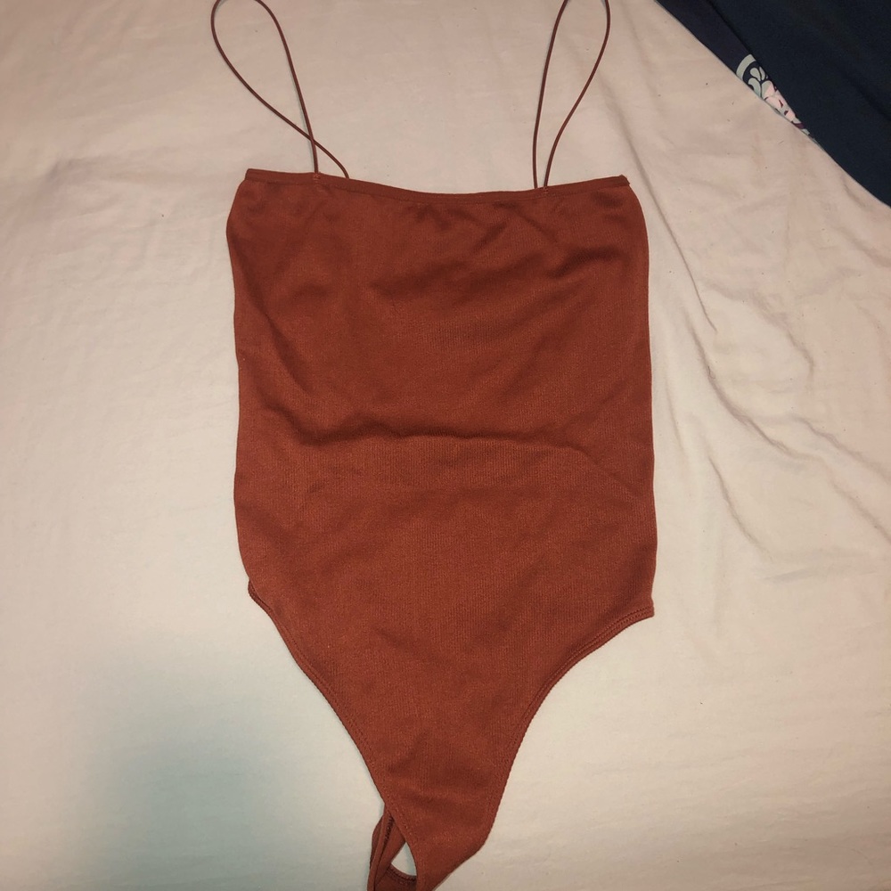 Burnt Orange Bodysuit